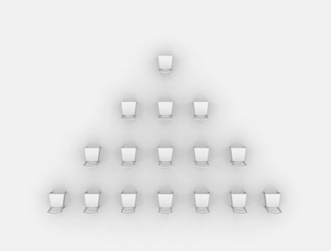 A heap of chairs A heap of chairs